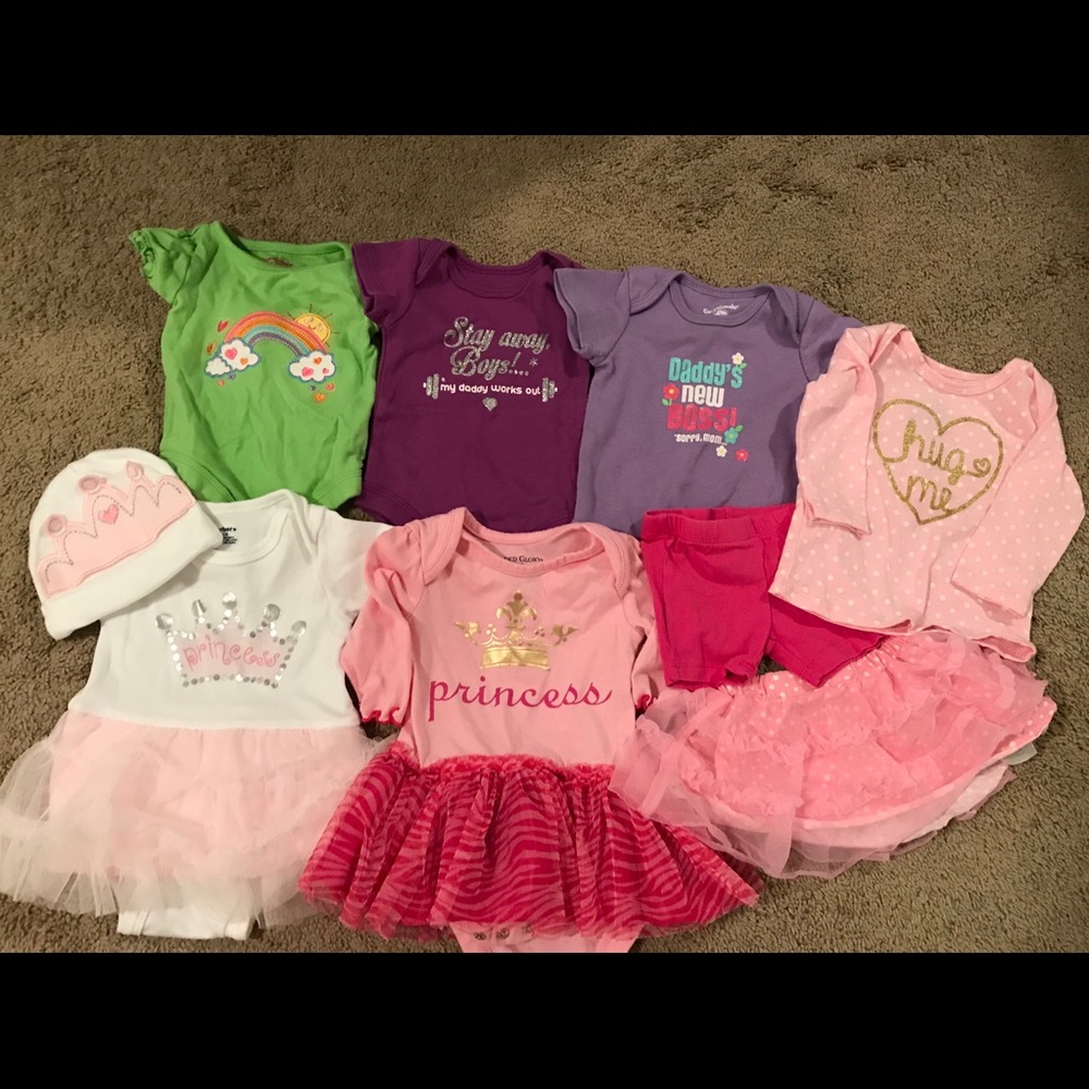 Baby girl clothing bundle
